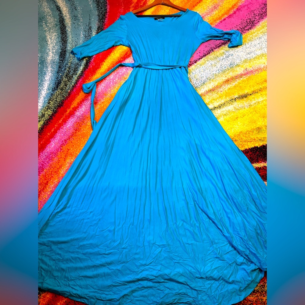 Turquoise Dream: The Boutique Maxi Dress - boutique original this is MUST see